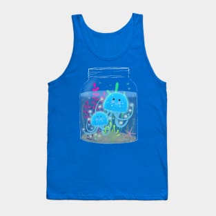 Vacation Memories With Jellyfish In A Jar Tank Top